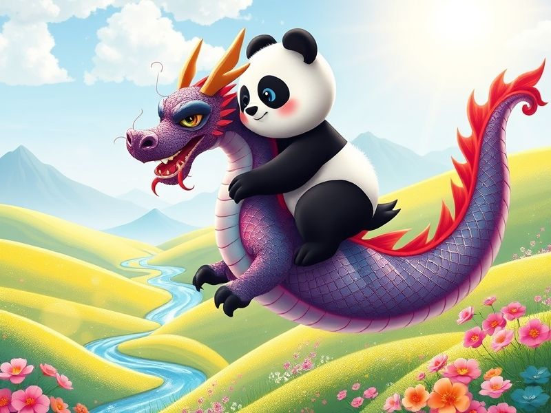 Pao and Luna journey through magical lands